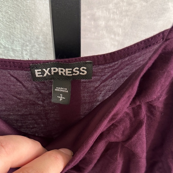 Express Burgundy Camisole - Picture 2 of 3